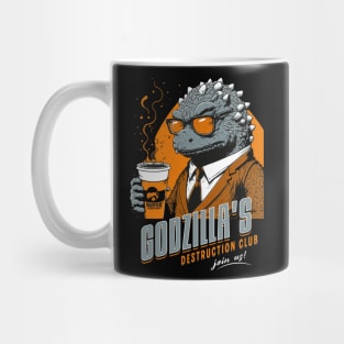 Godzilla's Destruction Club Mug